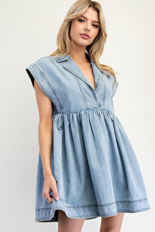 Denim Mini Dress