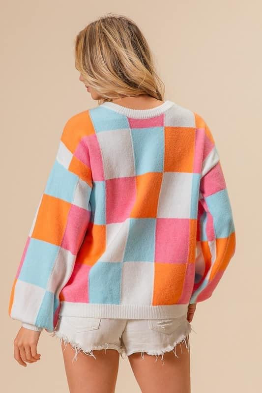 Multi Colorblock Sweater